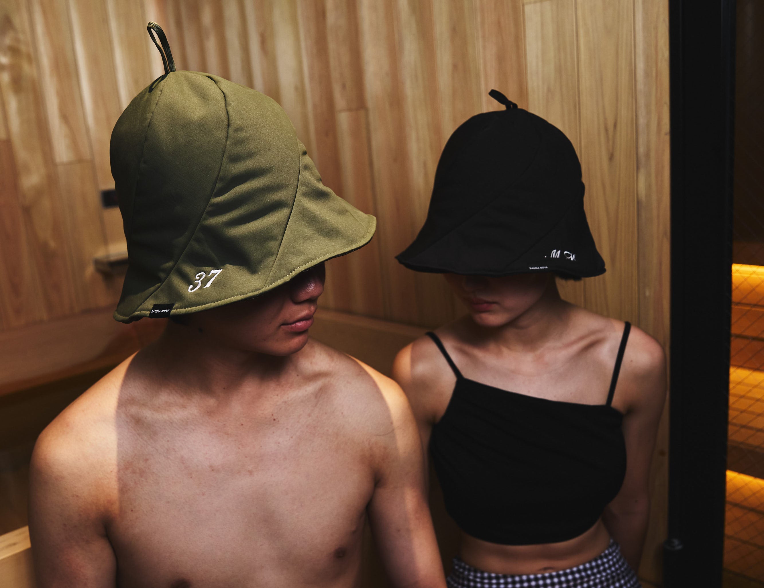 SAUNA NOVA PROサウナハット ブラック Vaceous Sauna Hat PRO（ヴェイシャス サウナハット プロ） ブラック