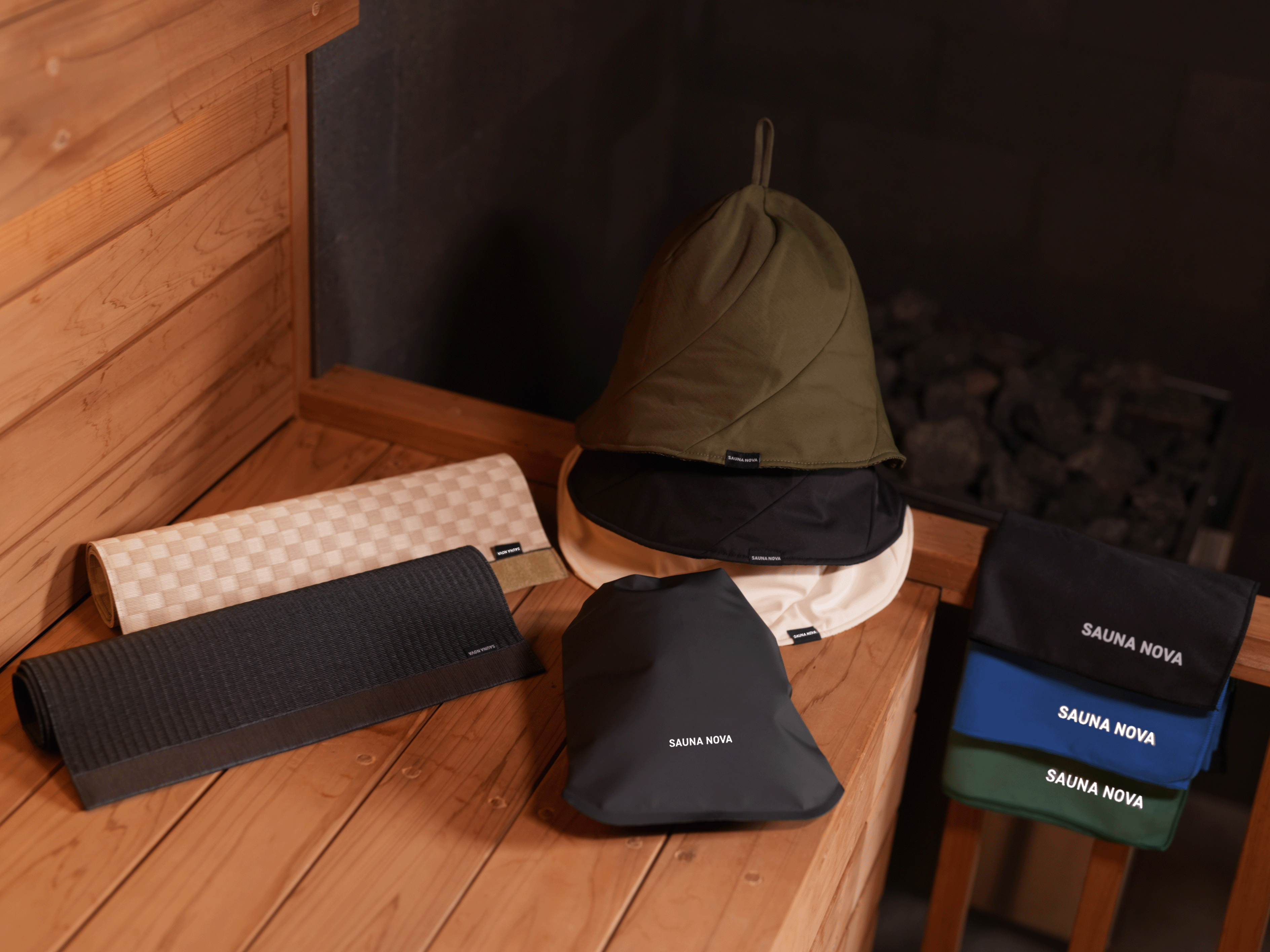 オリジナルサウナグッズの制作ならSAUNA NOVA!小ロットでの受注にも対応