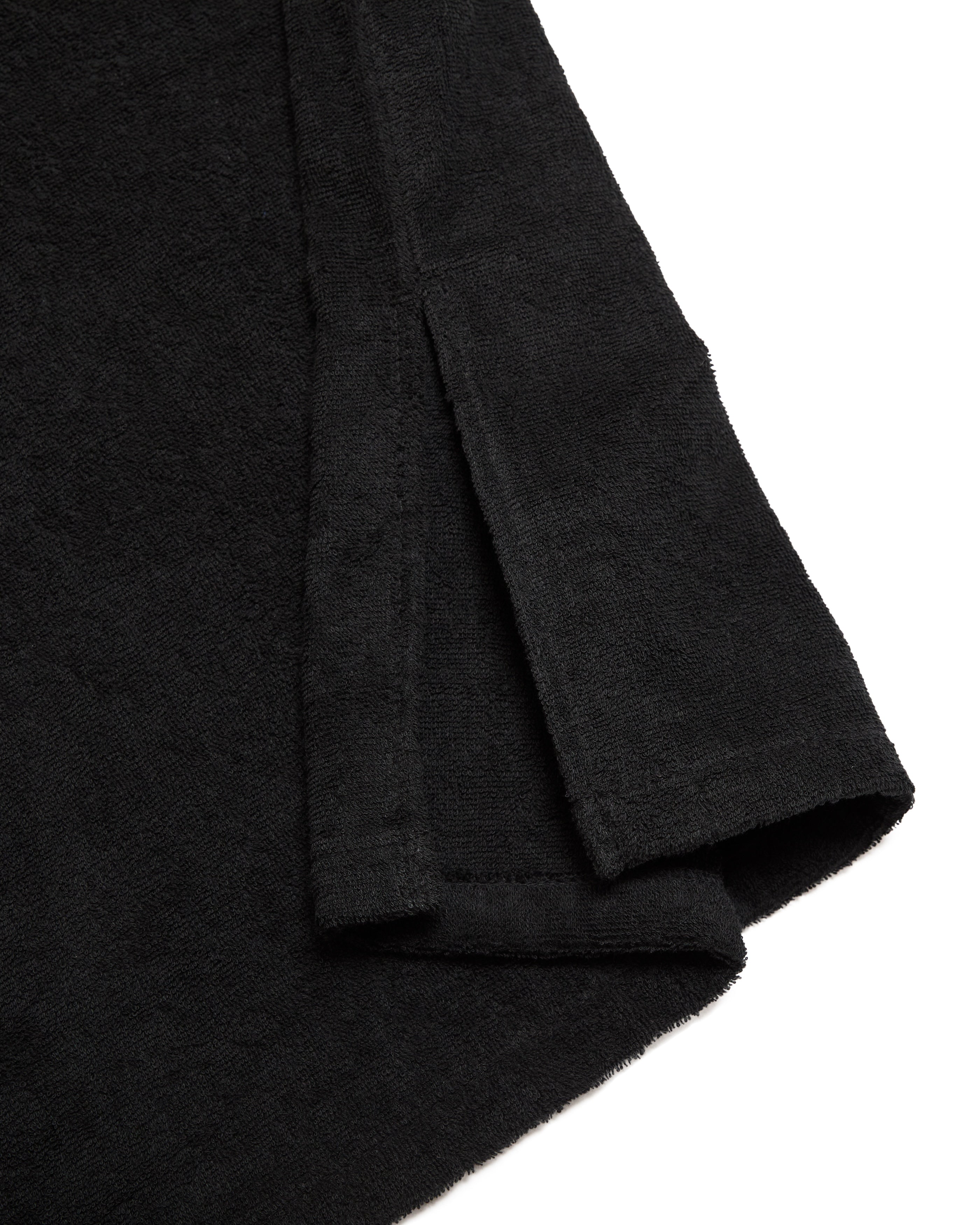 【春夏秋に】瞑想サウナポンチョ(ブラック)