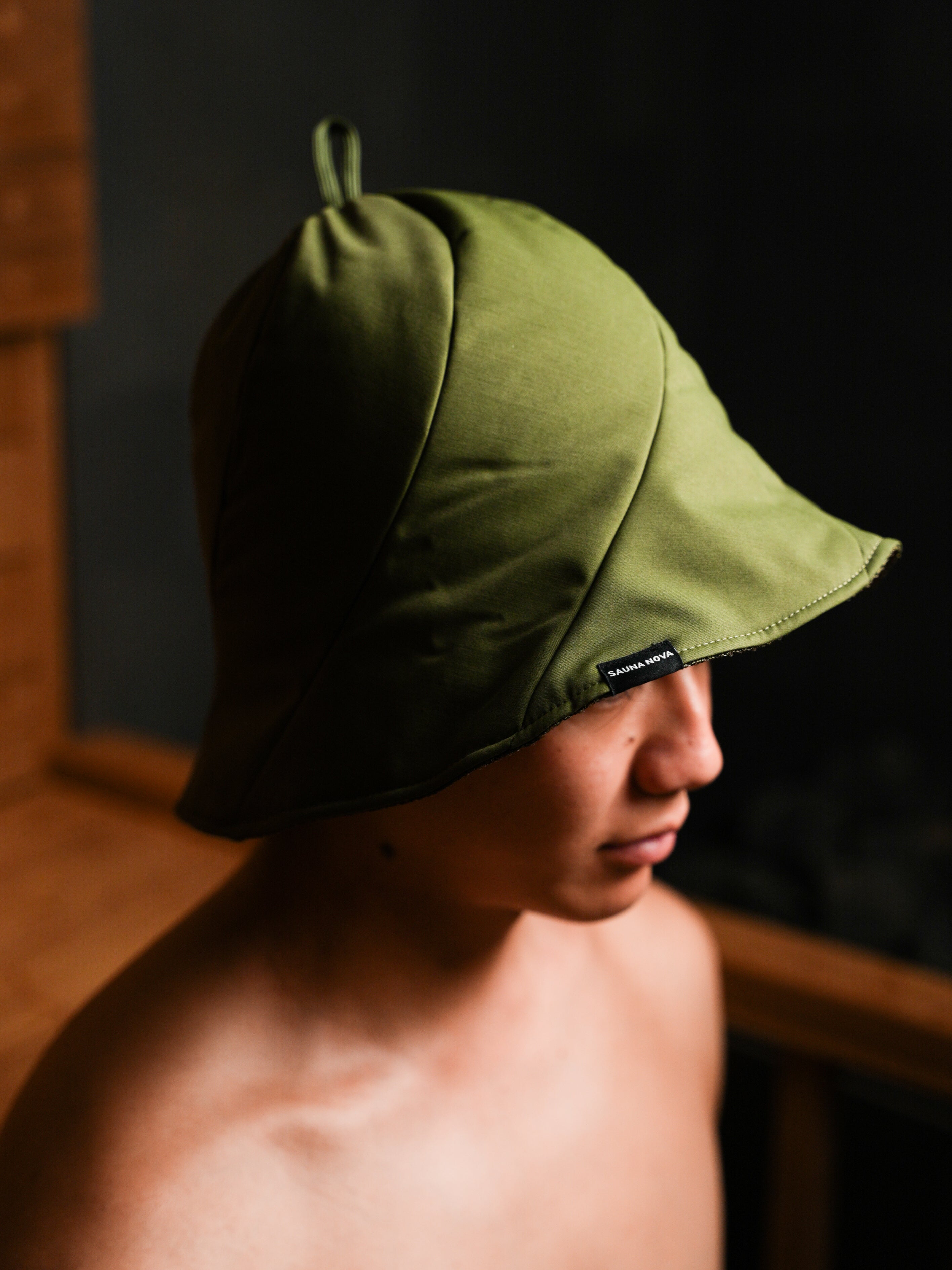 Vaceous Sauna Hat Ver.3(ヴェイシャス サウナハット) カーキ