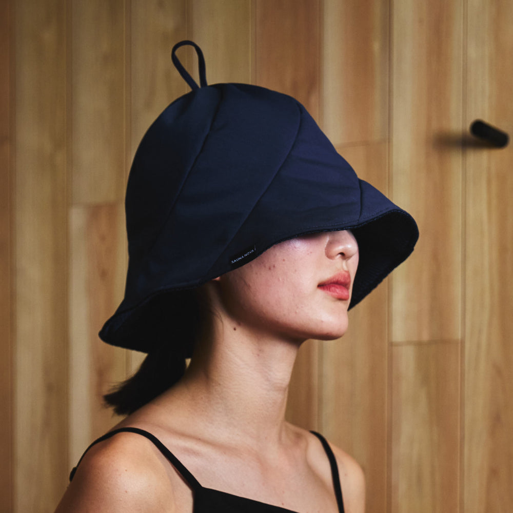 Vaceous Sauna Hat Ver.3(ヴェイシャス サウナハット)ダークネイビー
