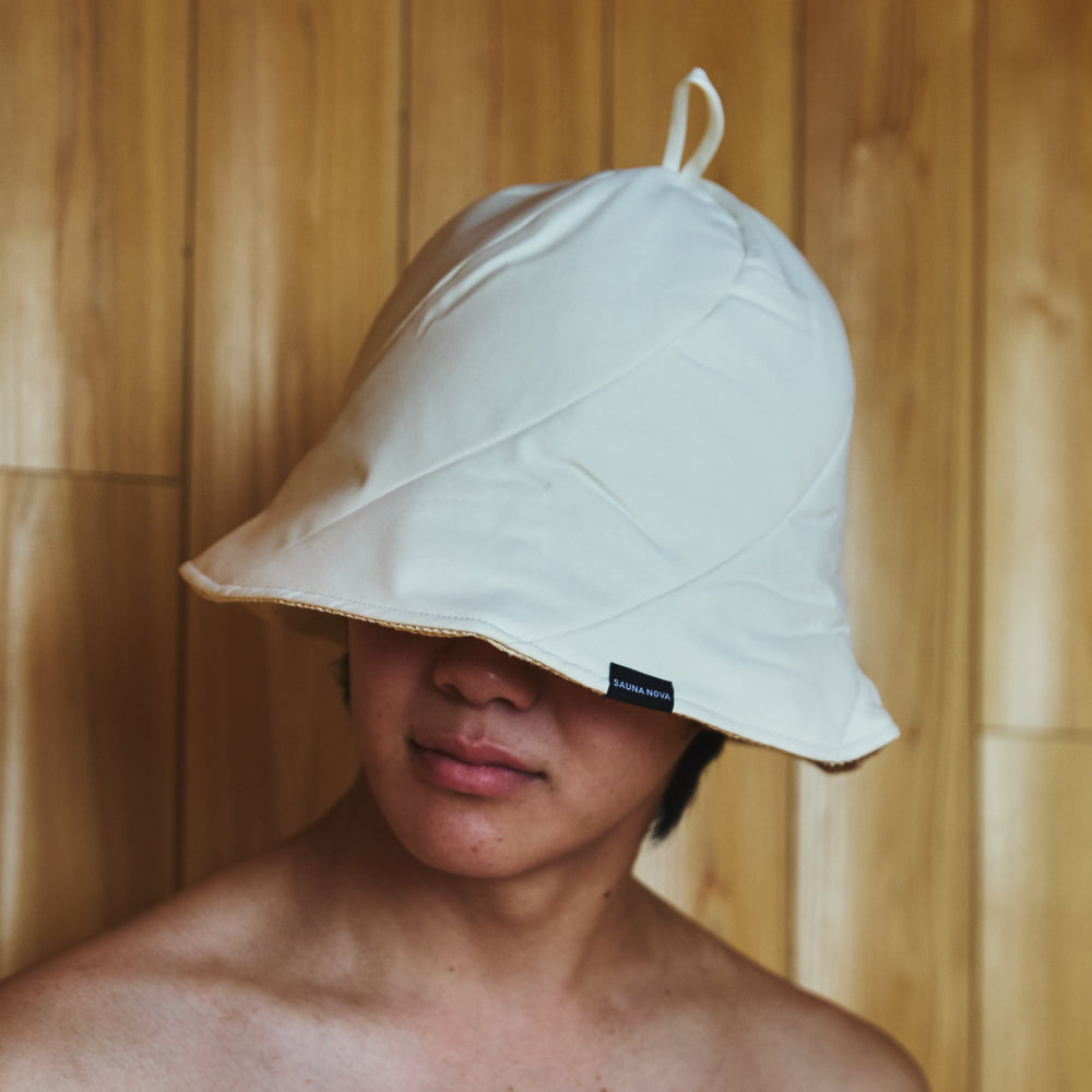Vaceous Sauna Hat Ver.3(ヴェイシャス サウナハット)オフホワイト