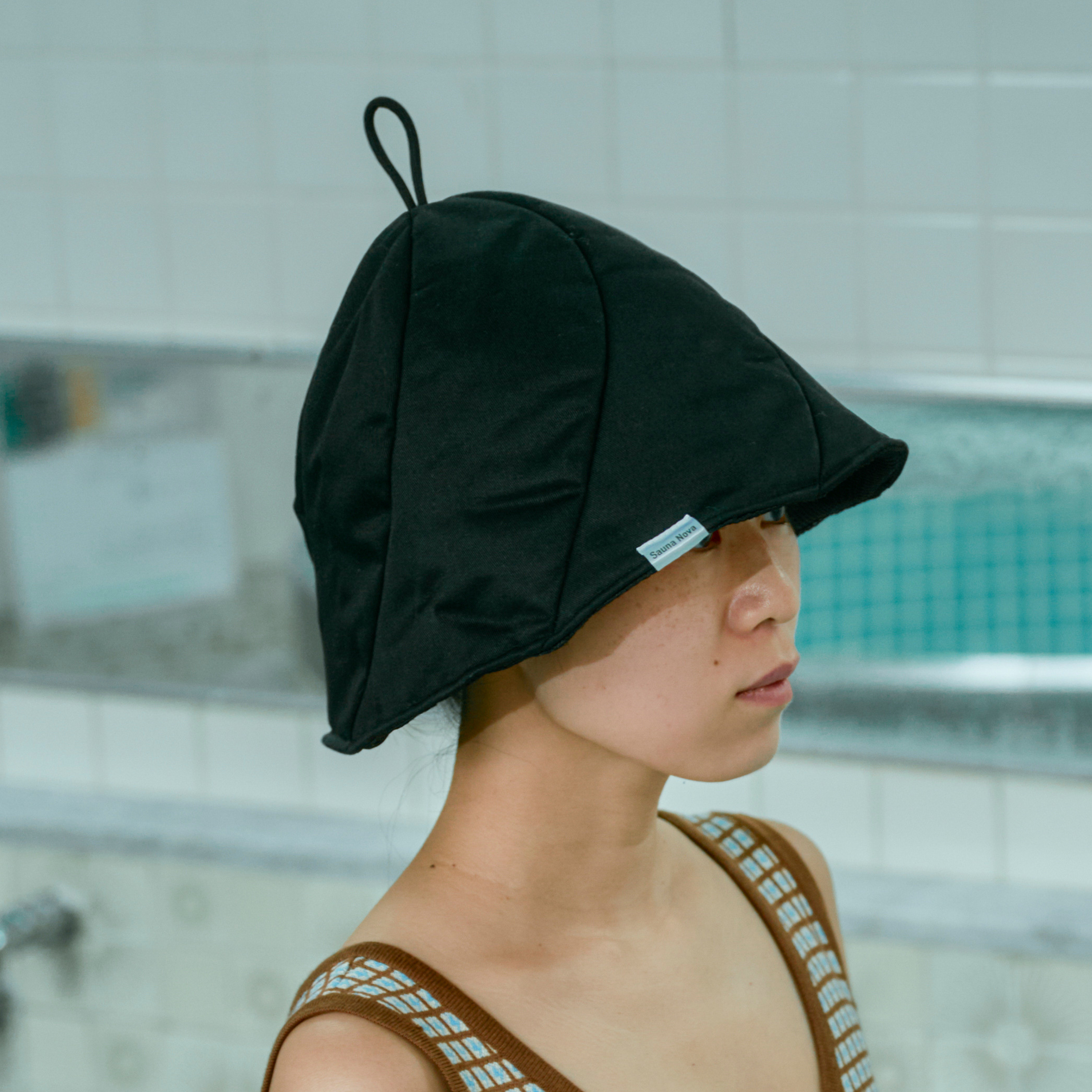 Vaceous Sauna Hat（ヴェイシャスサウナハット） ブラック