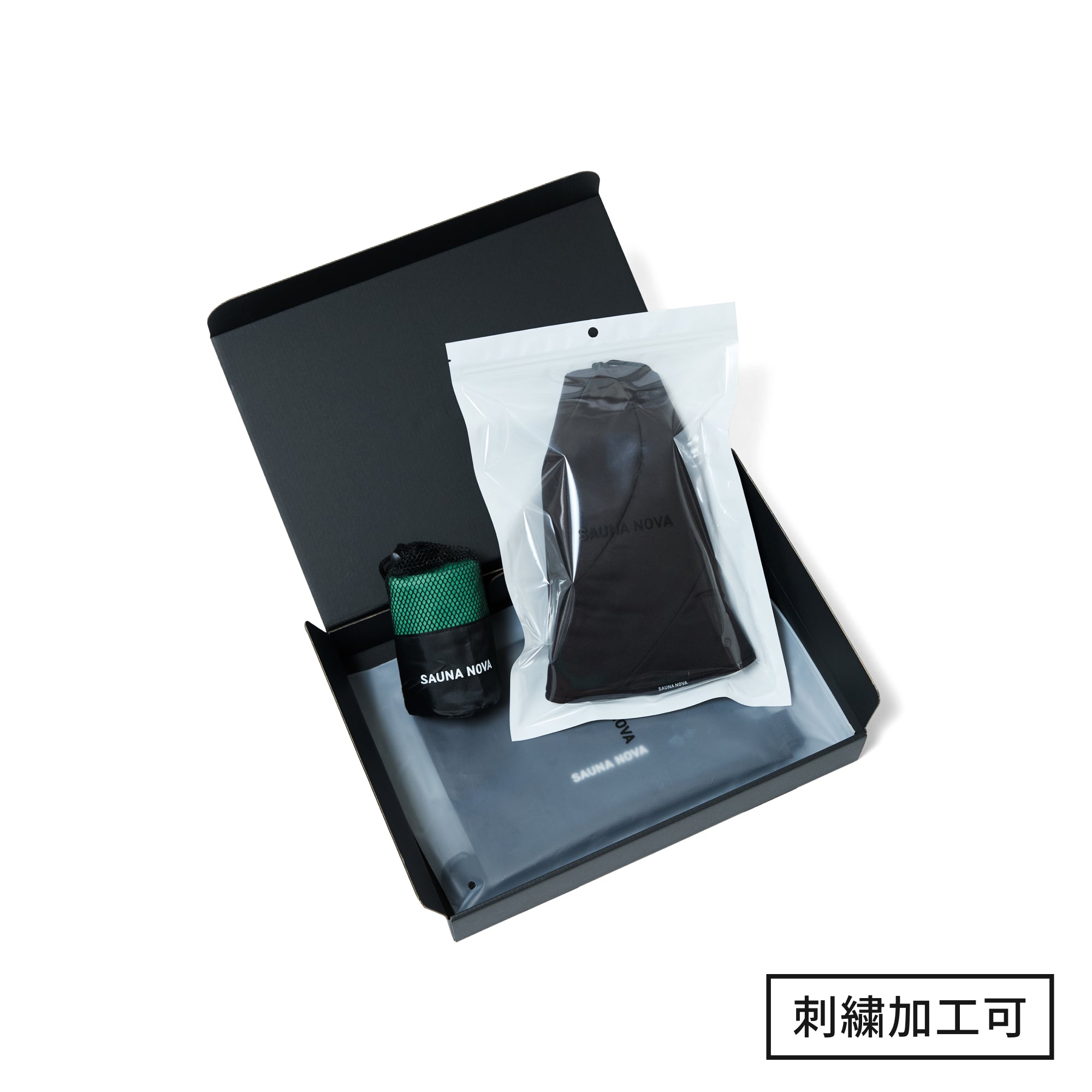 【公式限定｜ギフトBOX】サウナハット＋サウナバッグ＋タオル セット