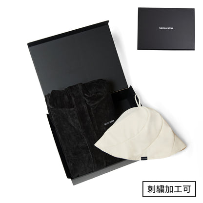 【公式限定｜ギフトBOX】サウナハット＋ポンチョ セット