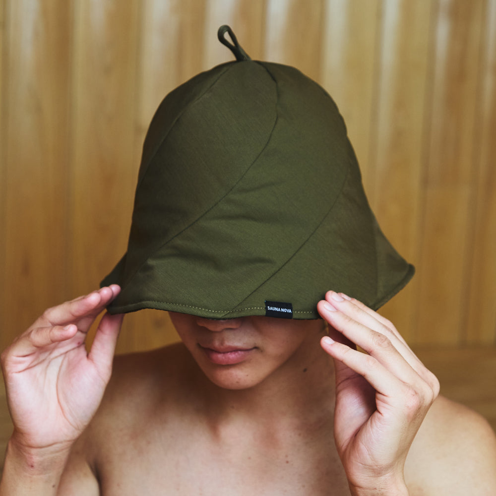 Vaceous Sauna Hat Ver.3（ヴェイシャス サウナハット） カーキ