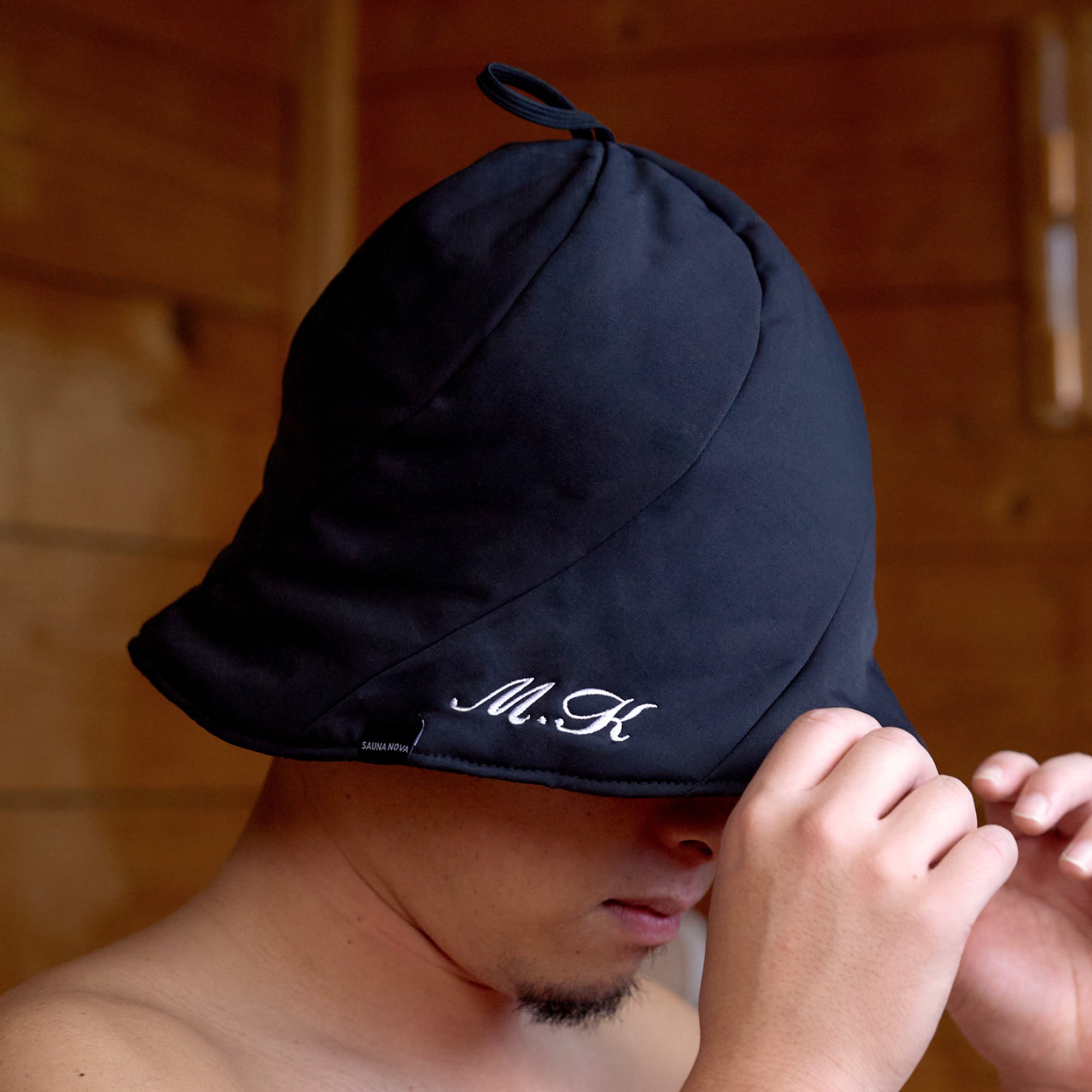 【オリジナル刺繍】Vaceous Sauna Hat（ヴェイシャスサウナハット）