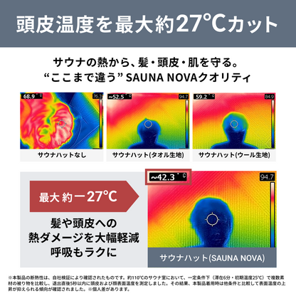 Vaceous Sauna Hat Ver.3（ヴェイシャス サウナハット）ダークネイビー