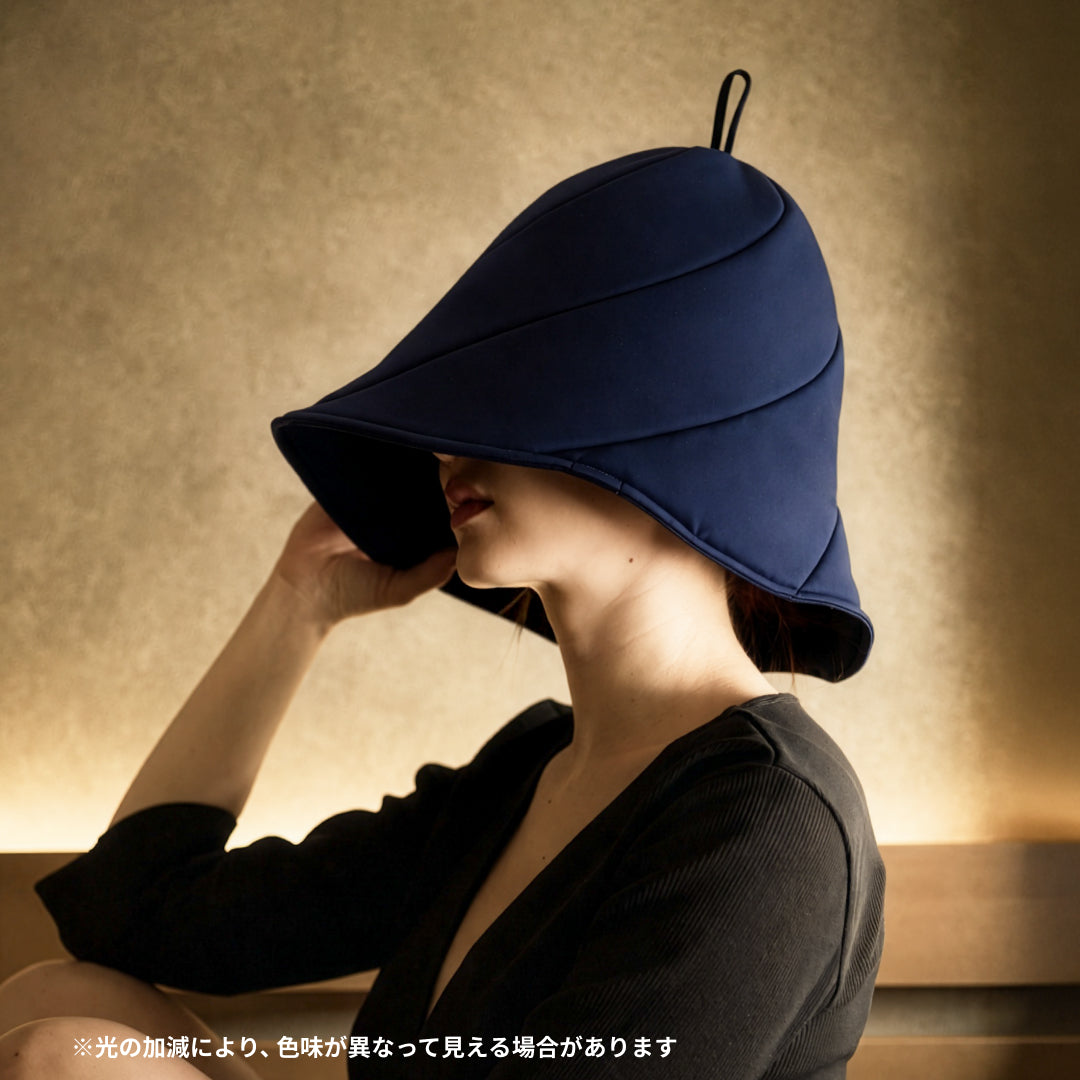 【予約｜6月中旬以降発送】Vaceous Sauna Hat PRO（ヴェイシャス サウナハット プロ）ダークネイビー
